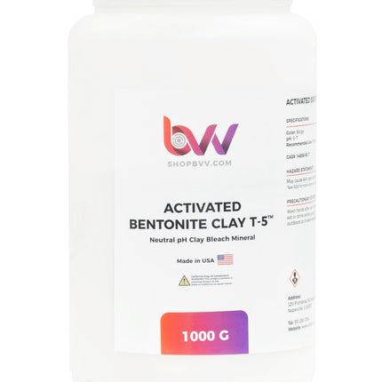 BVV™ Activated Bentonite Clay T-5™ Shop All Categories BVV 1000 Grams 