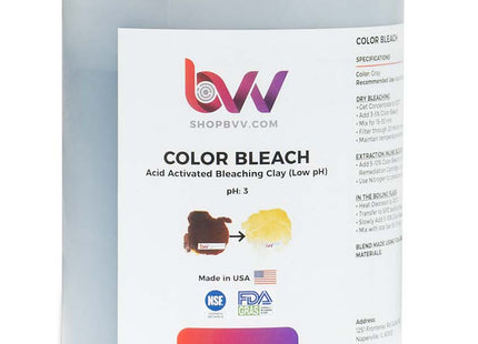 BVV™ Color Bleach for Edible Oils *FDA & NSF Certified Material (Compares to T-41™)