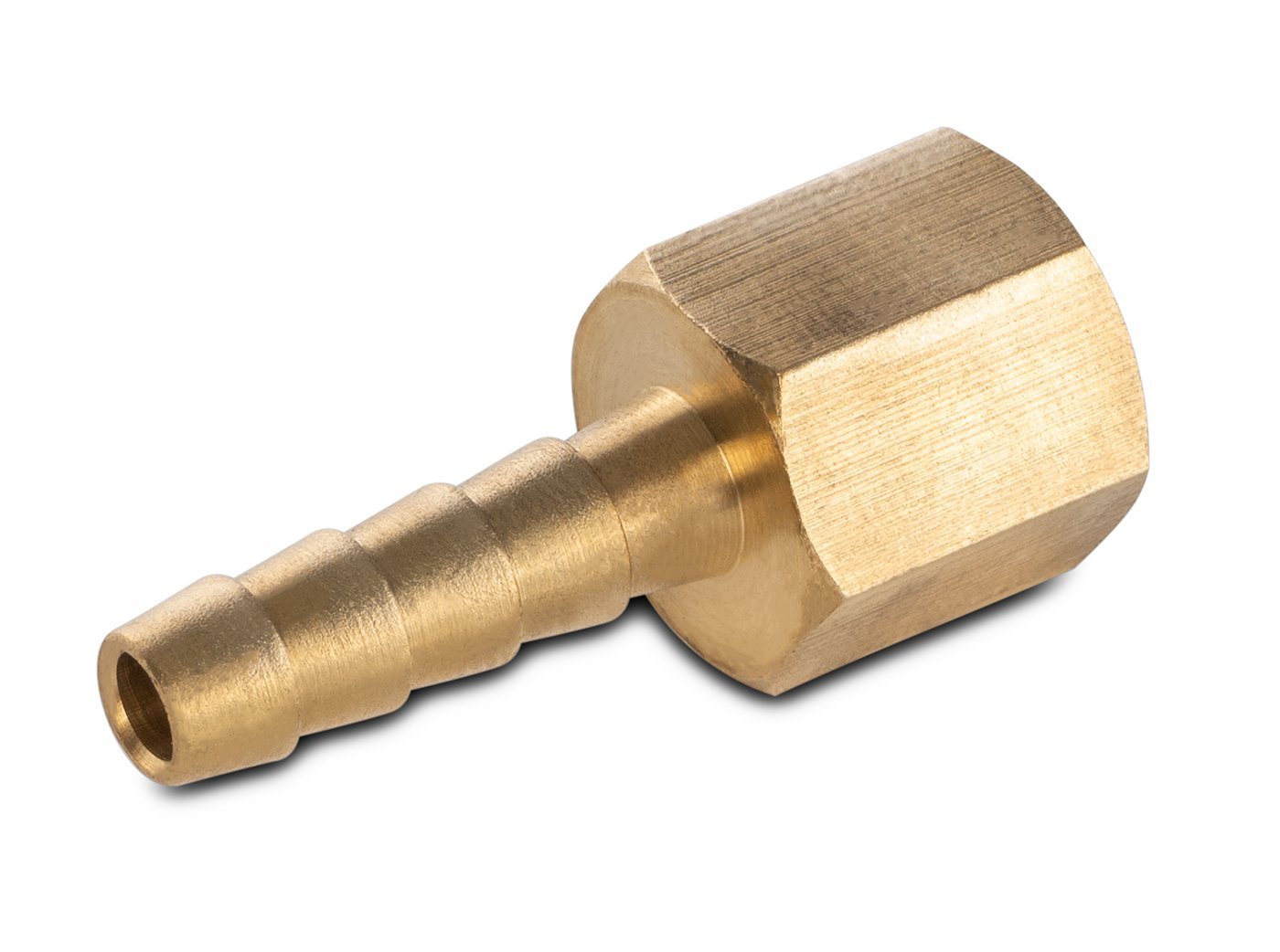Brass 1/4" NPT Female to 1/4" Barb Fitting Shop All Categories BVV 