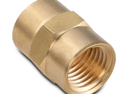 Brass Hex Coupler - Female NPT