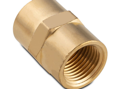 Brass Hex Coupler - Female NPT