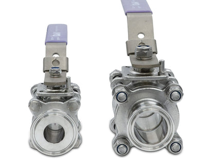 316L SS Tri-Clamp Ball Valve