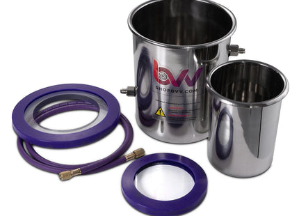 1.5 Gallon Cold Trap (2QT Tank) Dry Ice, Liquid Nitrogen