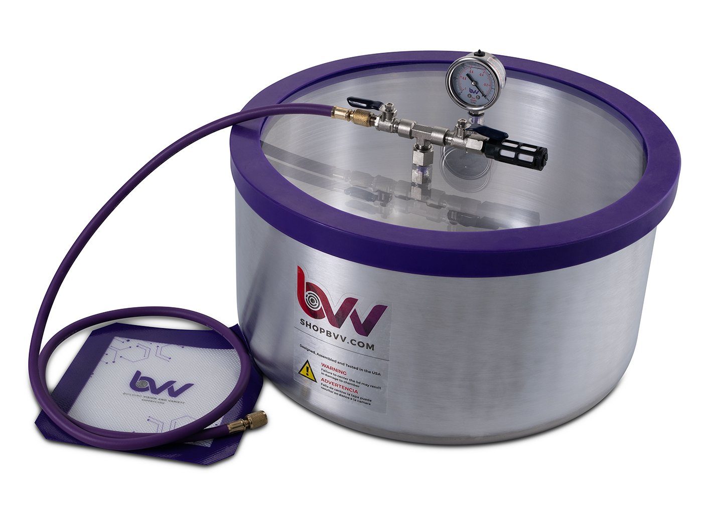 Best Value Vacs 7 Gallon Aluminum Vacuum Chamber Shop All Categories BVV 