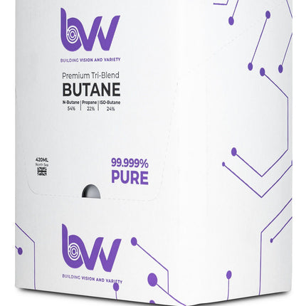 BVV 420ml Premium Tri-Blend Butane 99.999% Pure Shop All Categories BVV 