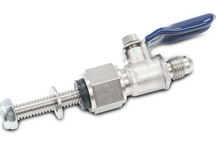 Bulk Head Long with Valve and Flare