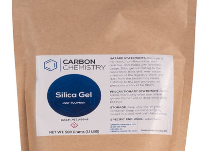 Carbon Chemistry Silica Gel 60A, 200-400 MESH