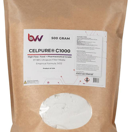 CELPURE® C1000 meets USP/NF & GMP testing specifications New Products BVV 500 Grams 