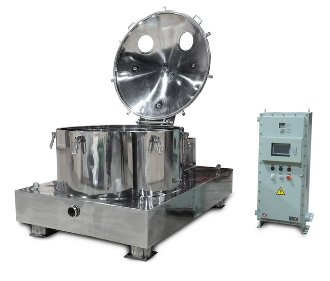 160L Jacketed Stainless Steel Centrifuge with Explosion Proof Motor and Siemens Controller - 55LB Max Capacity New Products BVV 