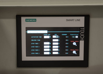 475L Jacketed Stainless Steel Centrifuge with Explosion Proof Motor and Siemens Controller - 150Lbs Max Capacity