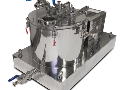 45L Jacketed Stainless Steel Centrifuge with Explosion Proof Motor and Siemens Controller - 15LB Max Capacity