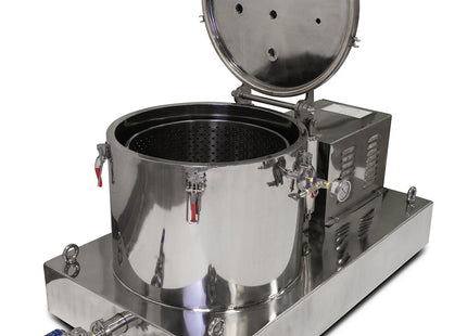 45L Jacketed Stainless Steel Centrifuge with Explosion Proof Motor and Siemens Controller - 15LB Max Capacity
