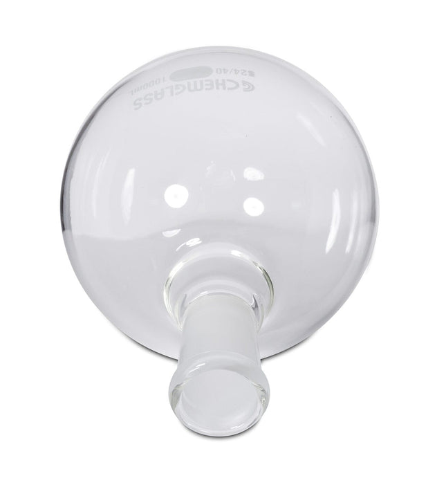 Flask, Round Bottom, 1000mlL, 24/40, Heavy Wall, Single Neck