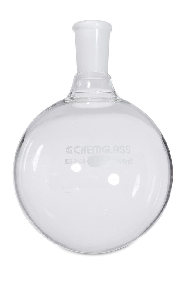 Flask, Round Bottom, 1000mlL, 24/40, Heavy Wall, Single Neck Shop All Categories Chemglass 