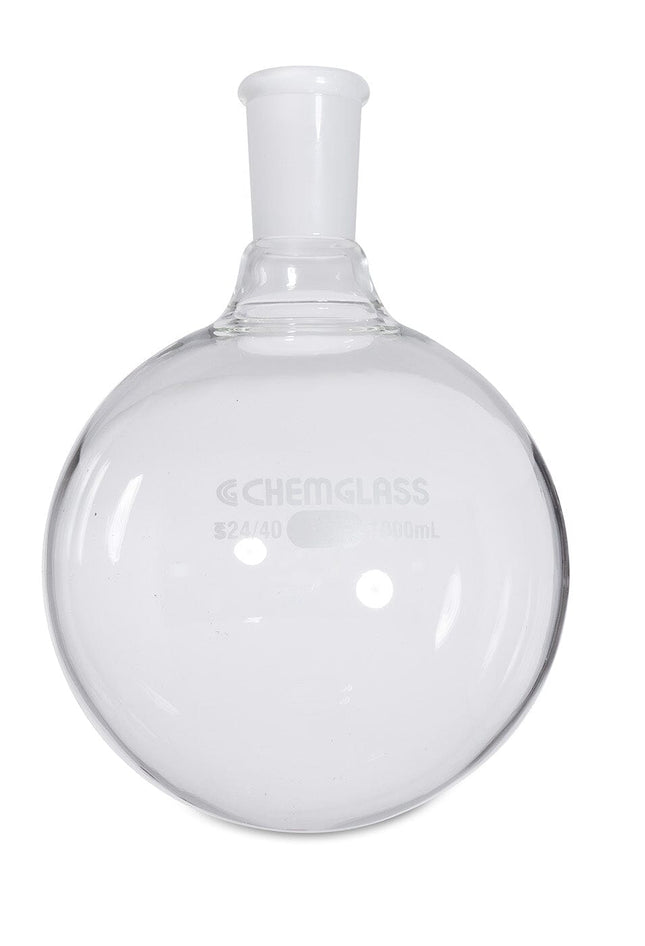 Flask, Round Bottom, 1000mlL, 24/40, Heavy Wall, Single Neck