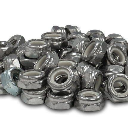 5/16-18 Hex Jam Nylon Insert Lock nut Nylock Stainless Steel
