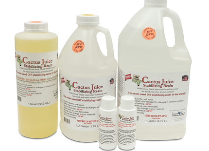 Cactus Juice Stabilizing Resin for Woodworking