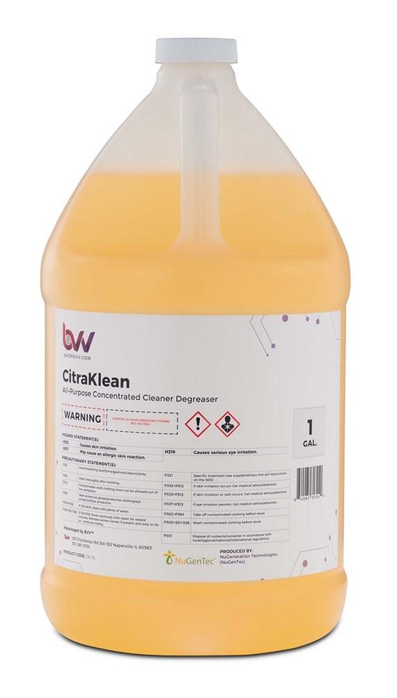 CitraKlean Natural All Purpose Concentrated Cleaner Degreaser New Products BVV 1 Gallon 