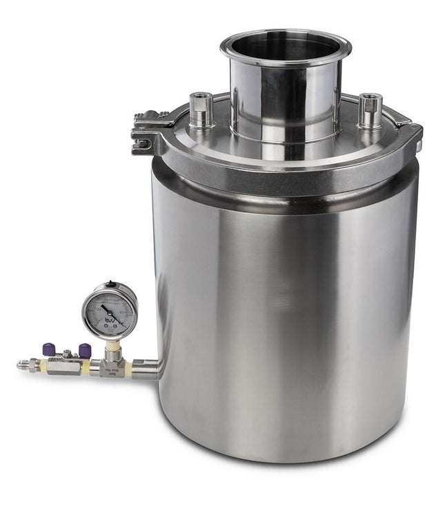 Cold Trap 4" Stainless Steel New Products BVV None - (1/4"FNPT) 