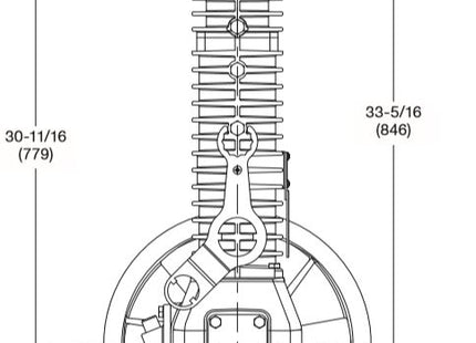 Corken T91-103 Oil-Free Gas Compressor