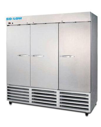 So-Low Stainless Steel Laboratory Refrigerators Solid Door Shop All Categories So-Low 72 Cubic Ft. Three Solid Door 