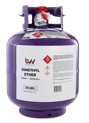 25LB High Purity USA Dimethyl Ether - 99.5% Guaranteed Shop All Categories BVV 