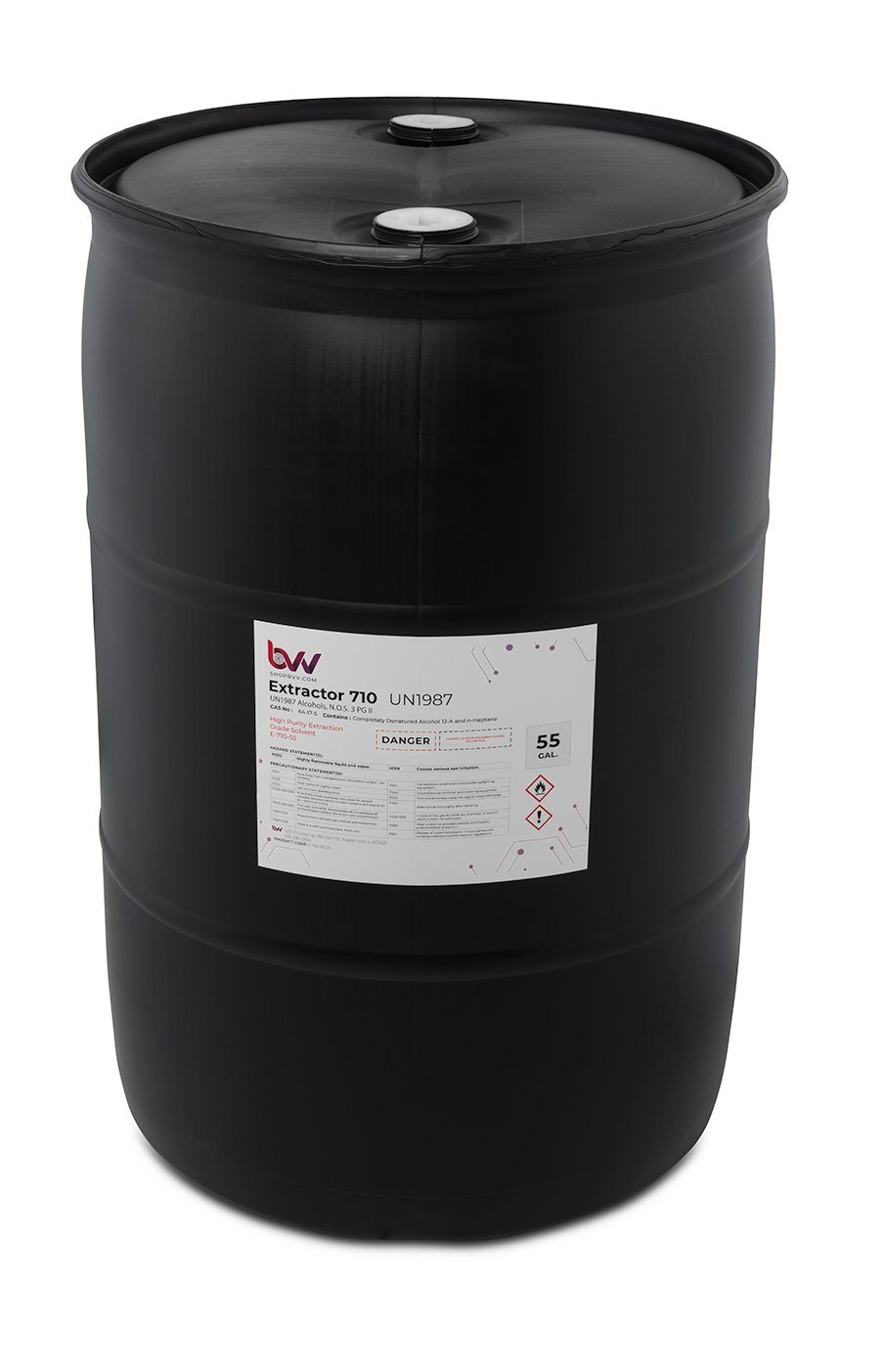 BVV™ Ultra High Purity 710 Extraction Solvent - CDA 12-A Shop Brands BVV 55 Gallon 