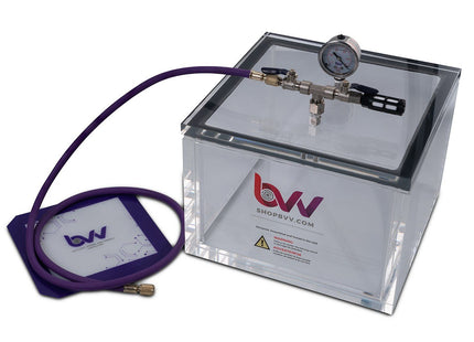 3.3 Gallon Square 11/16" Acrylic Wall Vacuum Chamber