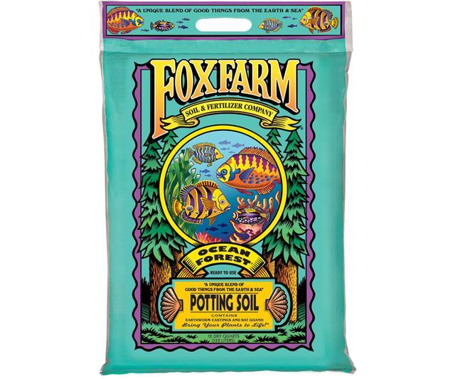 FoxFarm Ocean Forest Potting Soil Hydroponic Center FoxFarm 0.4 cu ft / 12 qt 