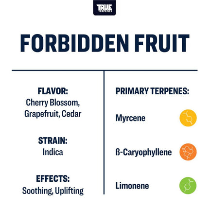 True Terpenes Forbidden Fruit - Infused Shop All Categories True Terpenes 