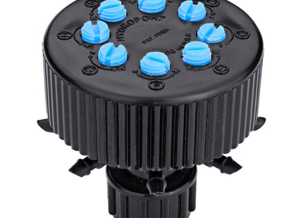 Raindrip Adjustable Eight-Outlet Bubbler