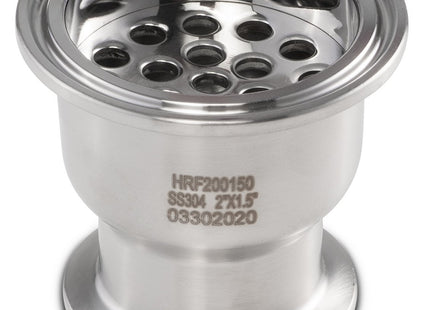 Hemispherical Reducer with Filter Plate