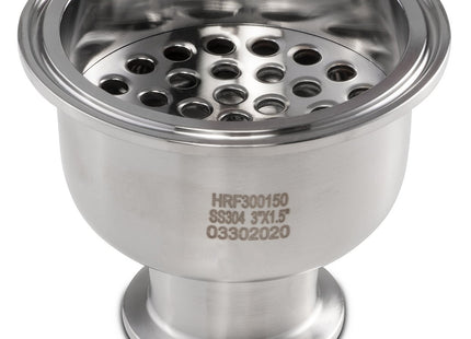Hemispherical Reducer with Filter Plate