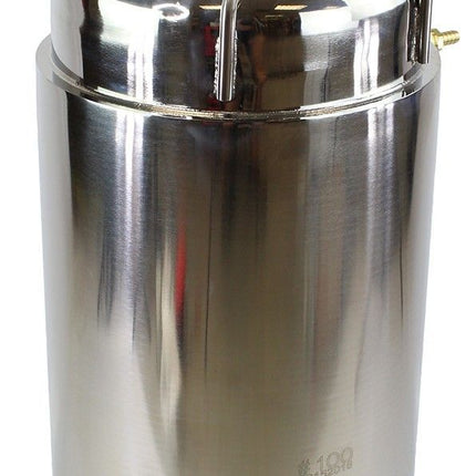 Jacketed Stainless Steel LP Tank with Internal Condensing Coil and Dip Tube Shop All Categories BVV 100# - Bare Tank 