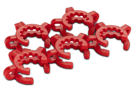 5 Pack of Plastic Keck Clips for 24/40 Joints