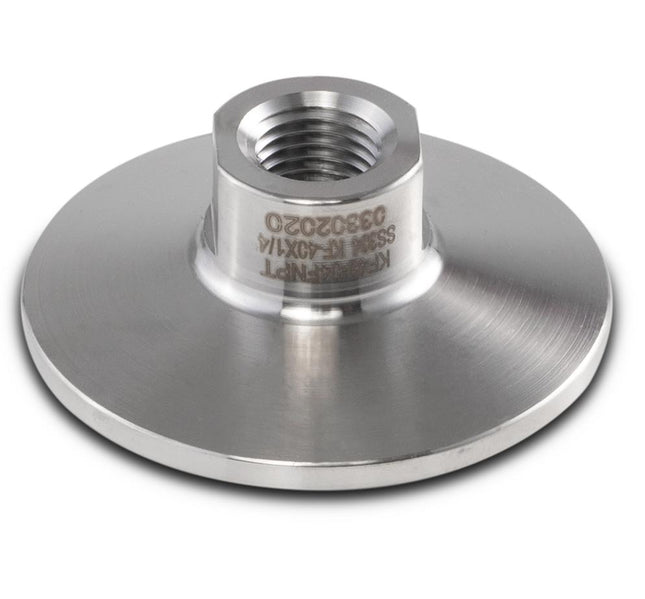 KF-40 Stainless Steel FNPT End Cap