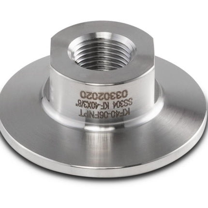 KF-40 Stainless Steel FNPT End Cap