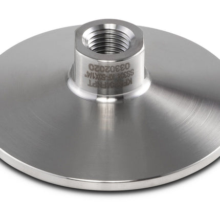 KF-50 Stainless Steel FNPT End Cap
