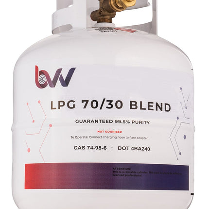 20LB High Purity USA 70/30% N-Butane/Propane Blend - 99.5% Guaranteed Shop All Categories BVV 