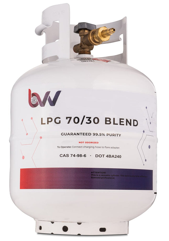 20LB High Purity USA 70/30% N-Butane/Propane Blend - 99.5% Guaranteed Shop All Categories BVV 