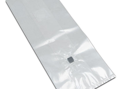 Mushroom Grow / Spawn Bag Sealable w/ Injection Port Large 8" X 5" X 19" " - 0.5 Micron Filter 3 Mil Polypropylene Autoclavable