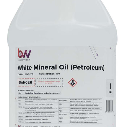 BVV Mineral Oil 7 White NF (USP/NF Food Grade) Shop All Categories BVV 1 Gallon 