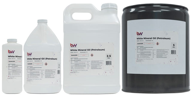 BVV Mineral Oil 7 White "Clear" (USP/NF Food Grade)