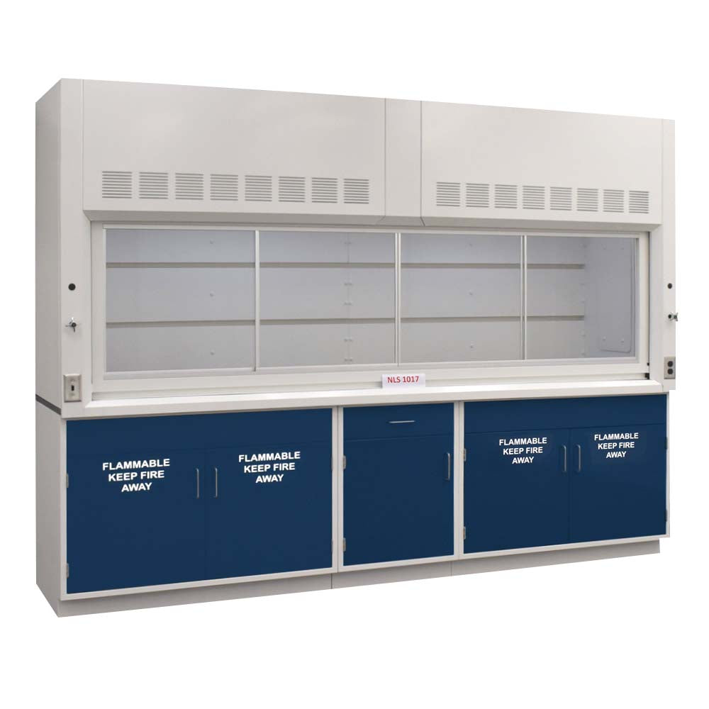 10′ Fisher American Fume Hood Shop All Categories Fisher American Blue 48" Flammable 48" Flammable