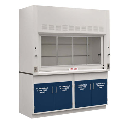 6′ Fisher American Fume Hood Shop All Categories Fisher American Blue 72"x31" 36" Flammable 36" Flammable