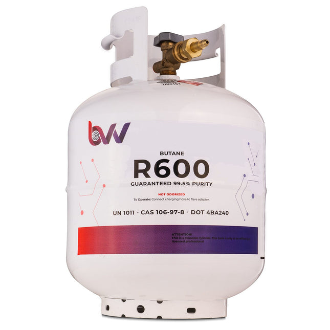R600A, MODERN Refrigerant, 12 PACK, 1 Case, (12) 6 oz. Can, Isobutane,  R-600 Gas