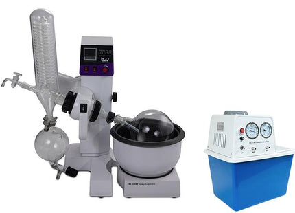 2L Electric Rotary Evaporator Kit with BVV™ Water Circulation Vacuum Pump