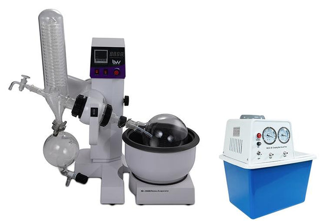 2L Electric Rotary Evaporator Kit with BVV™ Water Circulation Vacuum Pump