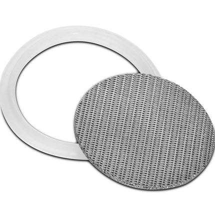 316L Stainless Dutch Weave Sintered Filter Disk 1 micron and up - Silicone New Products BVV 1.5" 1 Micron 