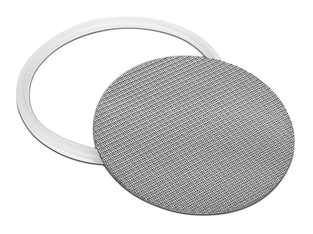 316L Stainless Dutch Weave Sintered Filter Disk 1 micron and up - Silicone New Products BVV 3" 1 Micron 